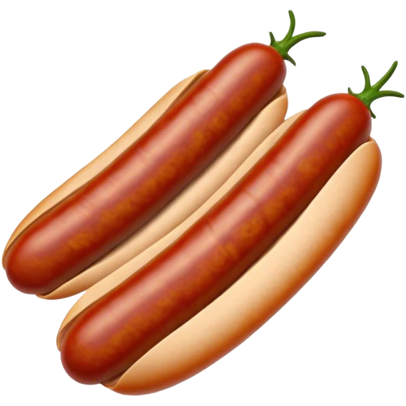 Cinematic Realistic Chorizo Dish Emoji, featuring spicy, robust sausage slices rendered with vivid textures and dynamic, appetizing lighting. emoji