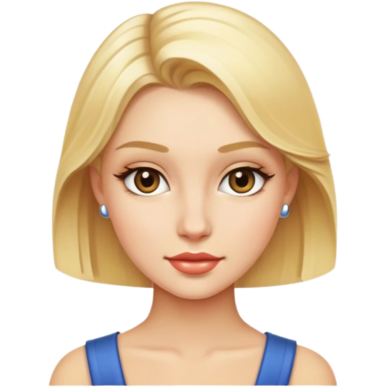 rich girl Blonde emoji