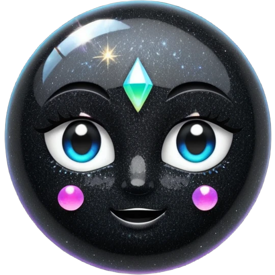 Black sparkle  emoji