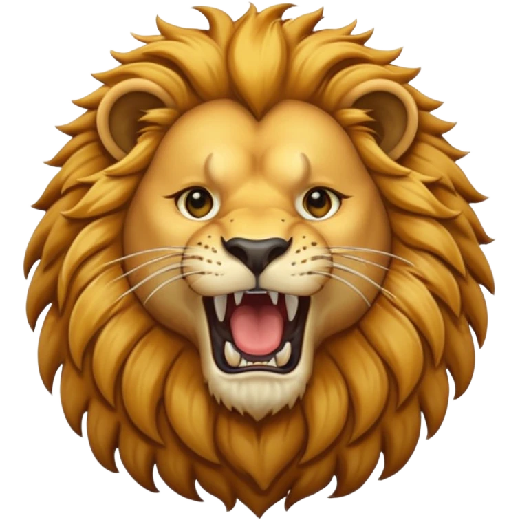 lion roar video emoji