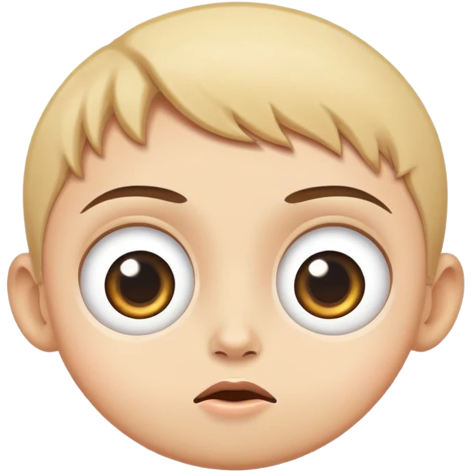 Big eyes emoji