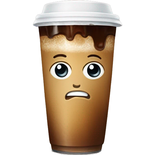 iced coffe emoji