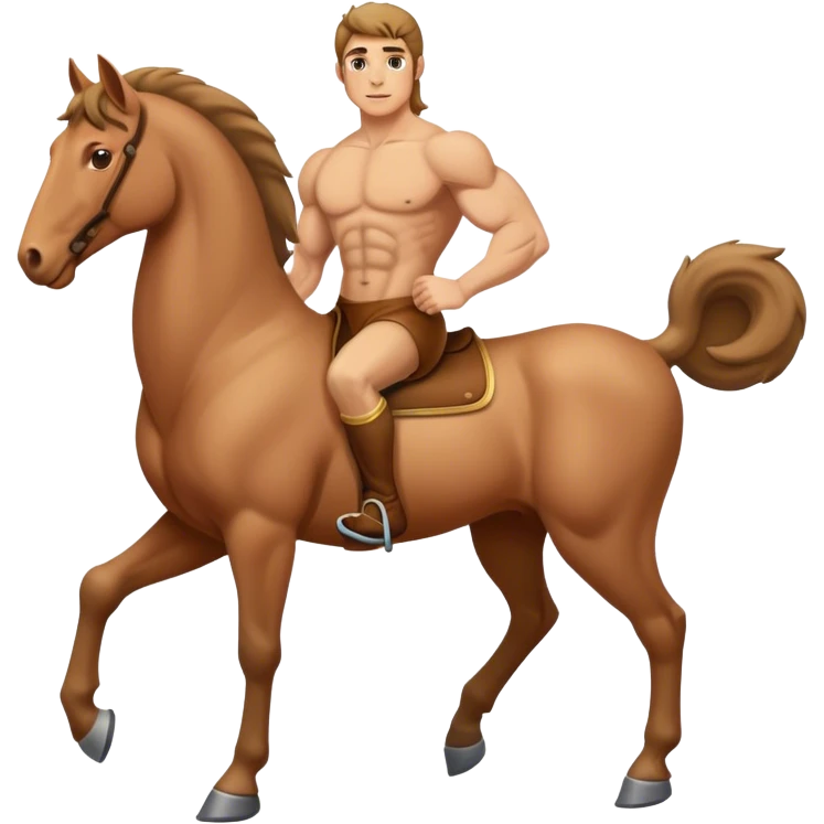 HALF HORSE HALF MAN emoji