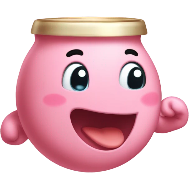 Kirby beer emoji