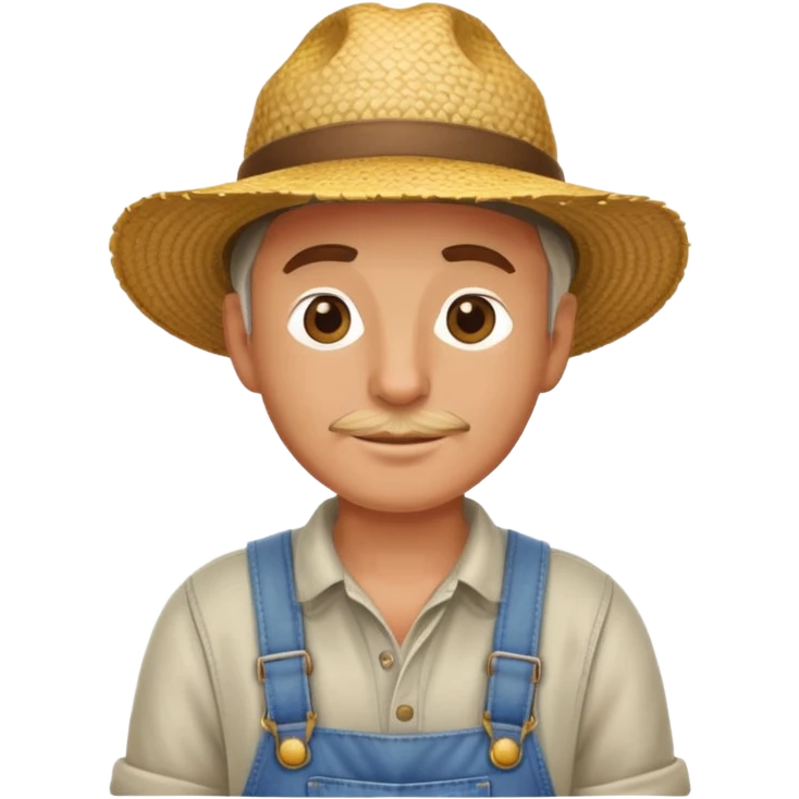 classic farmer emoji