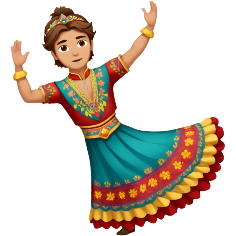 Folkloric Dancer emoji