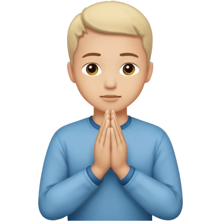 Praying emoji
