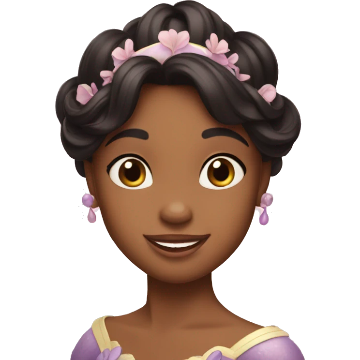 The Princess and the Frog emoji