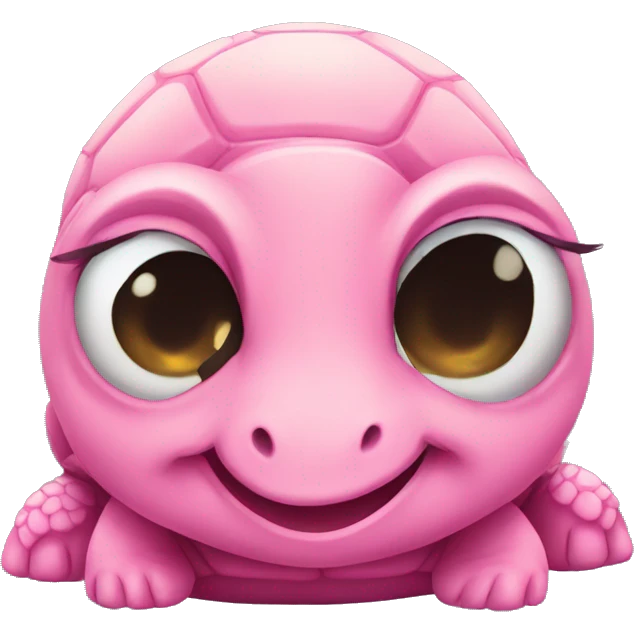 pink turtle   emoji