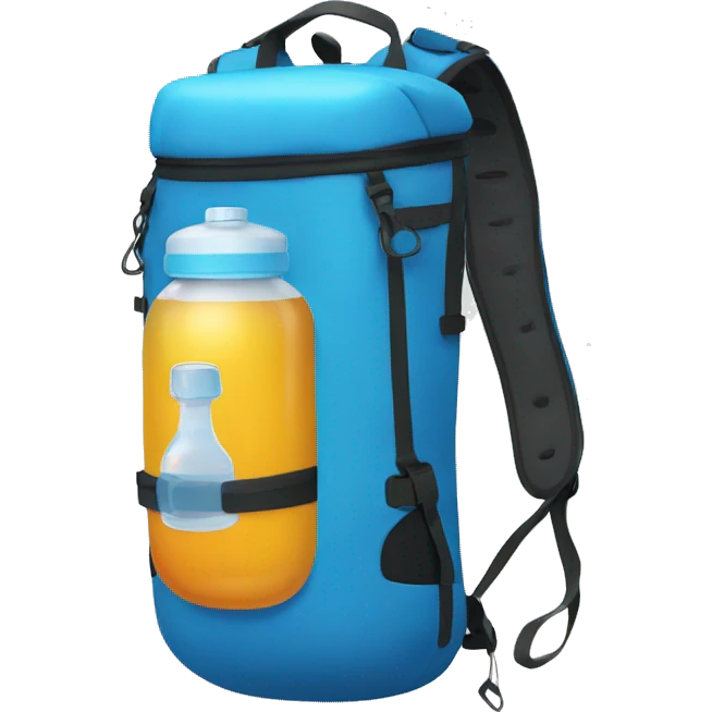 Hydration backpack  emoji