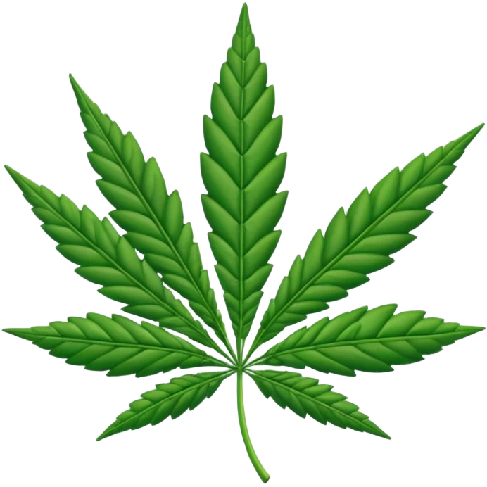 Hoja de marihuana emoji