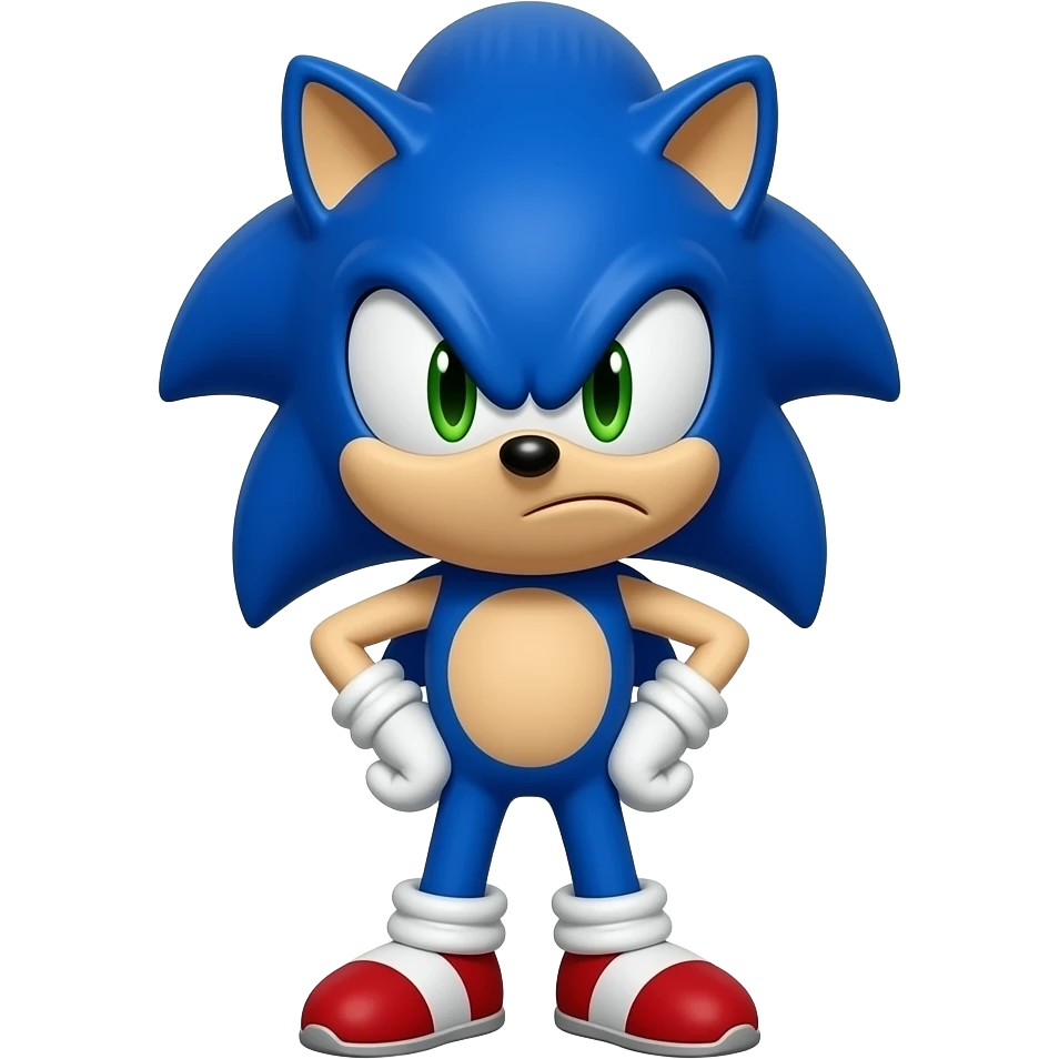 Sonic The Hedgehog emoji