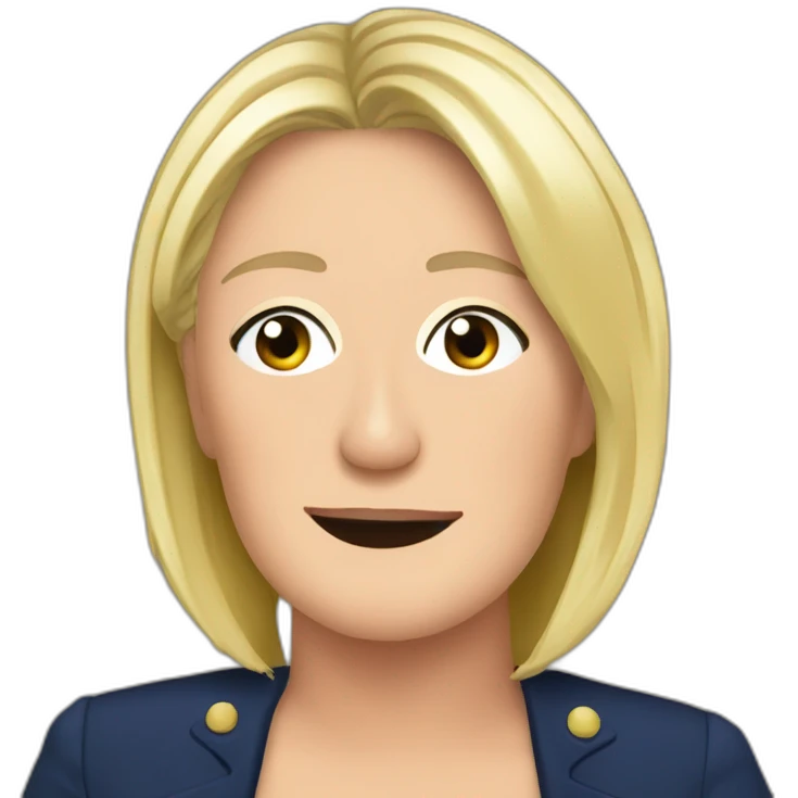 marine le pen emoji