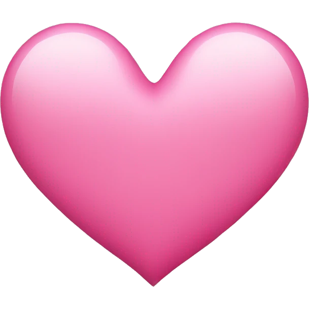 Pink heart emoji