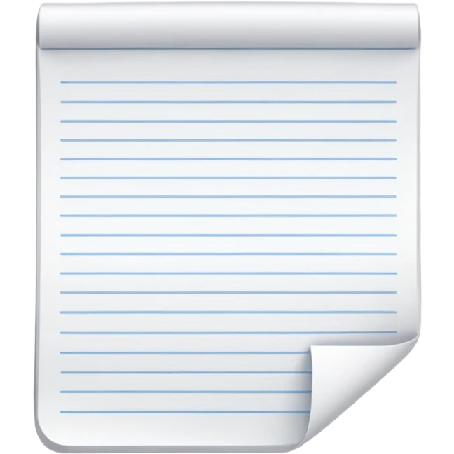 pad and paper emoji
