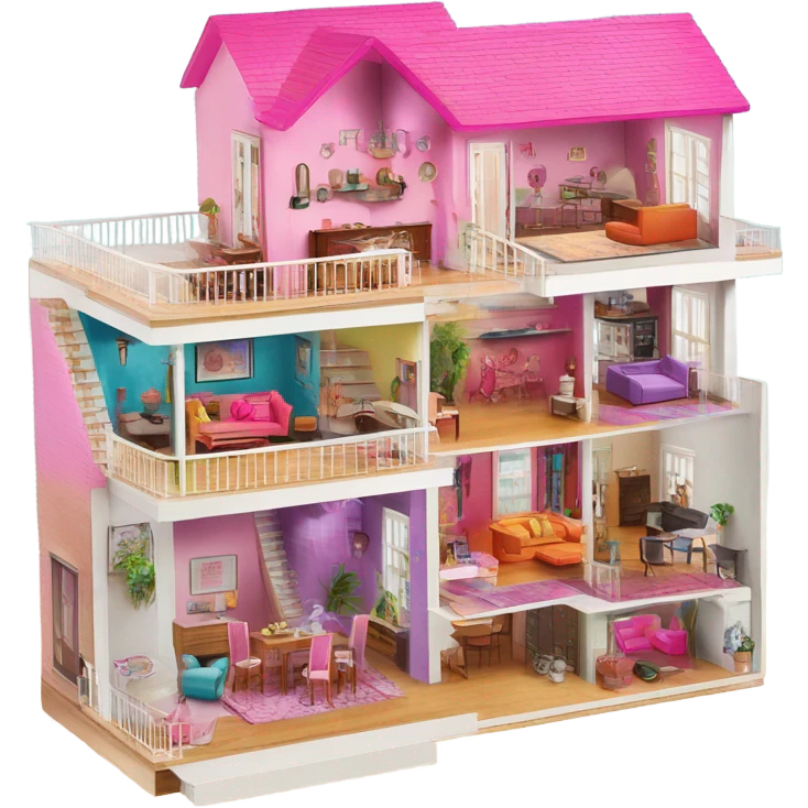 Barbie dream house emoji