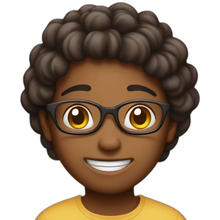 The concept of happiness emoji
