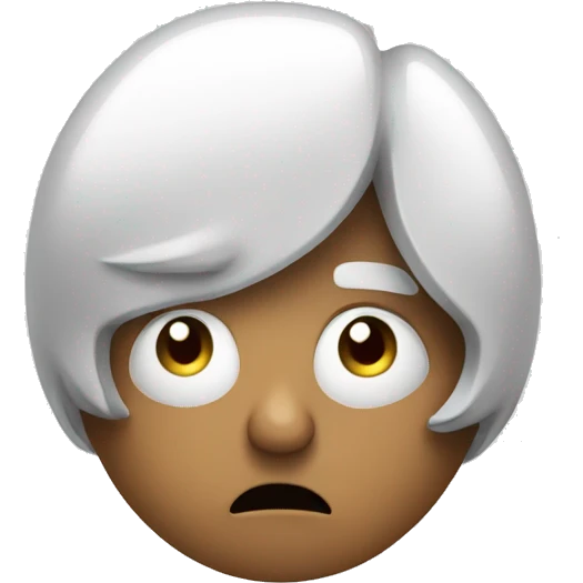 worry person speach bubble emoji