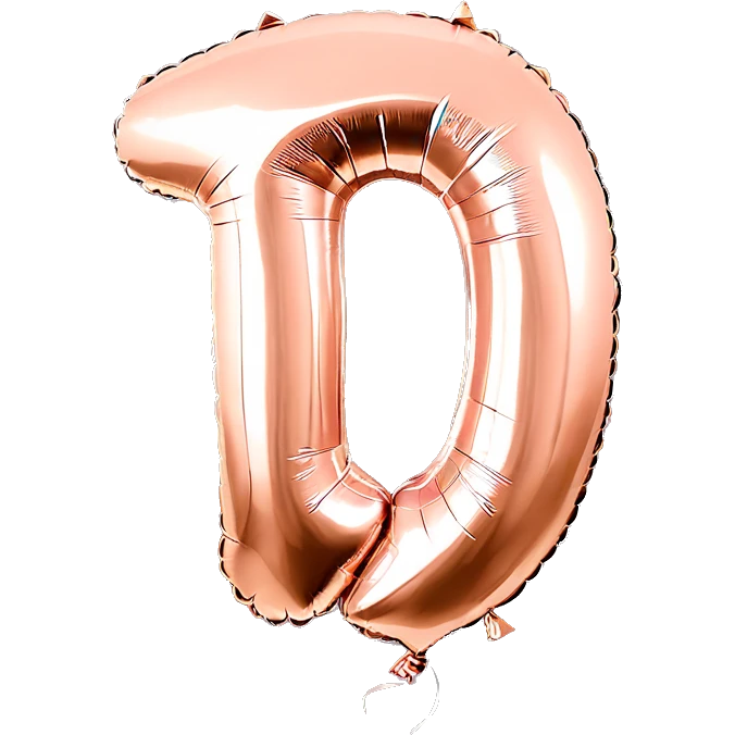 first birthday rose gold number ONE balloon  emoji