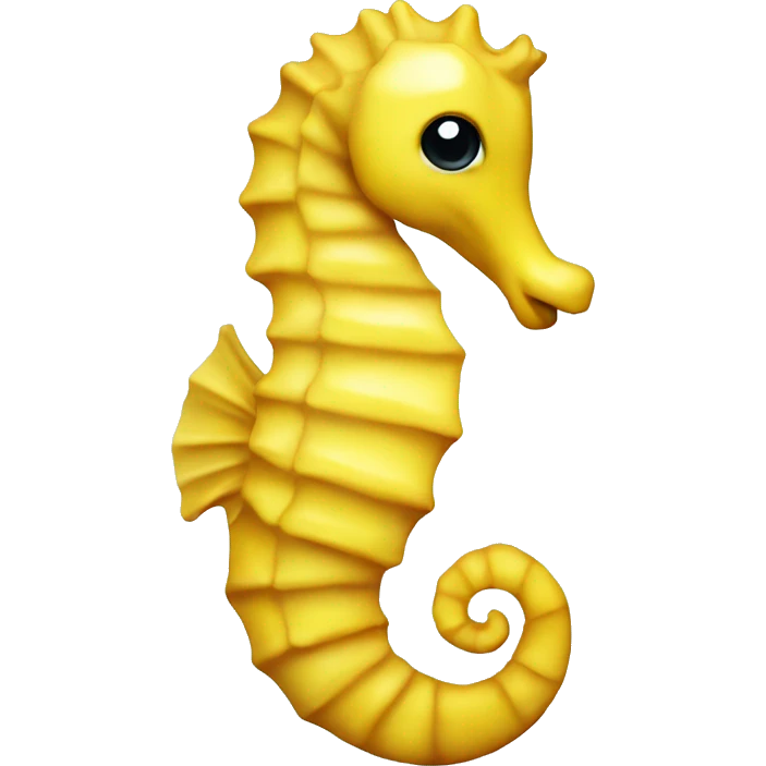 yellow seahorse emoji