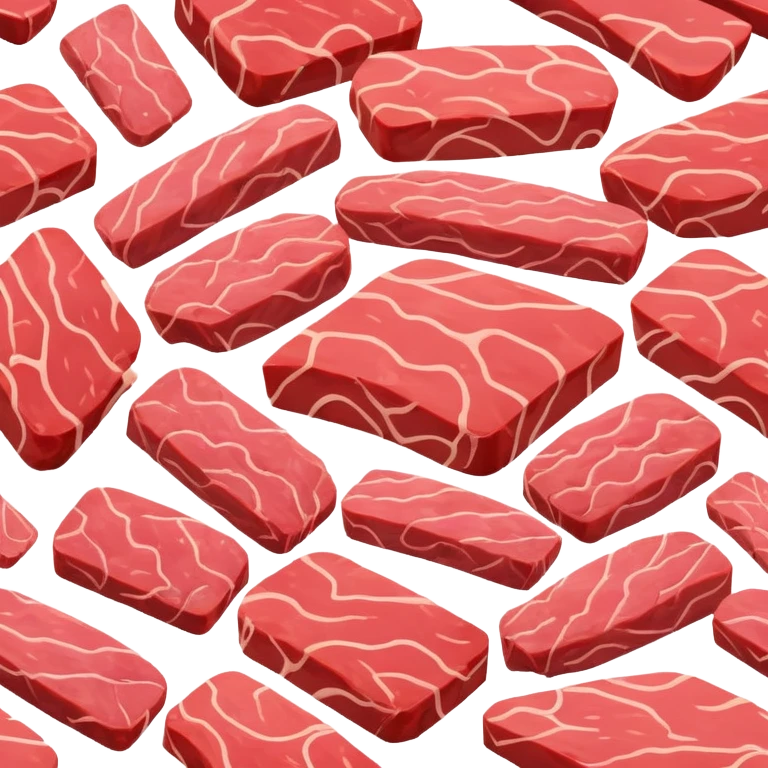 impressionist SPAM MEAT landscape  emoji