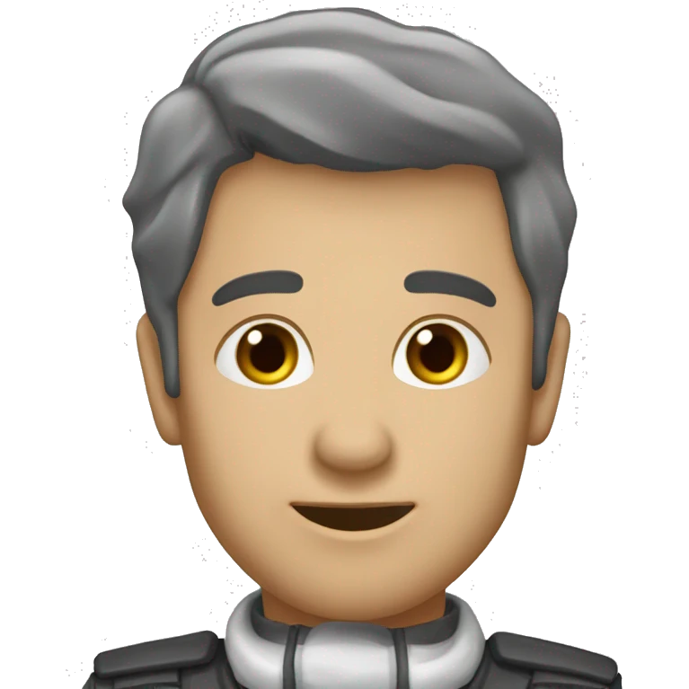 Замершее сердце голубого цвета со снежинками emoji