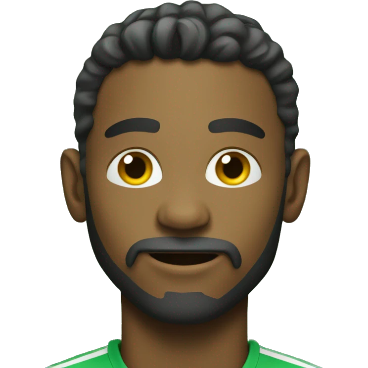 Funny footballer  emoji