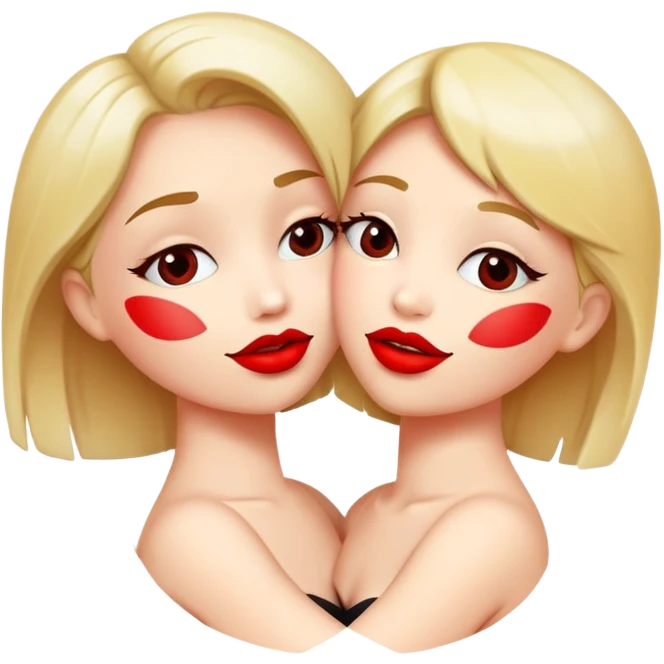 hugs and kisses  emoji