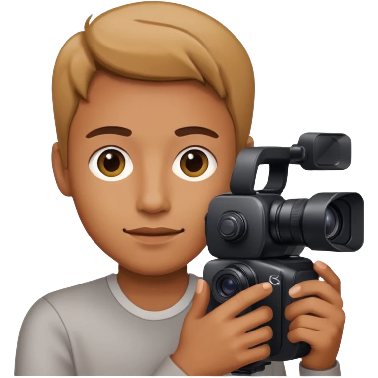 photographer with sony camera emoji