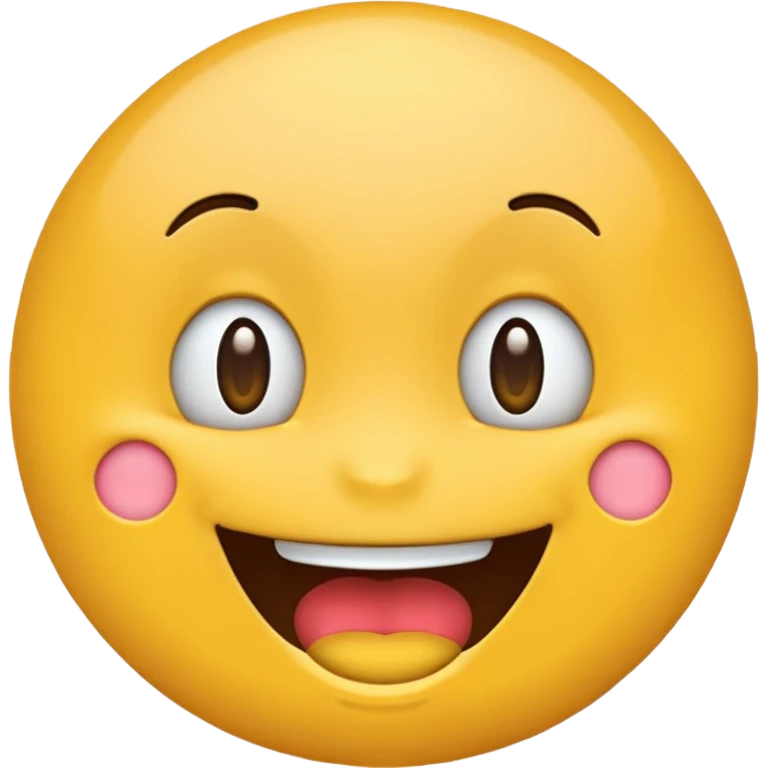 Funny yellow emoji  emoji