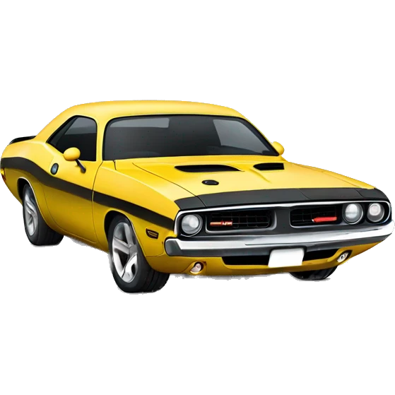 Dodge Challanger emoji