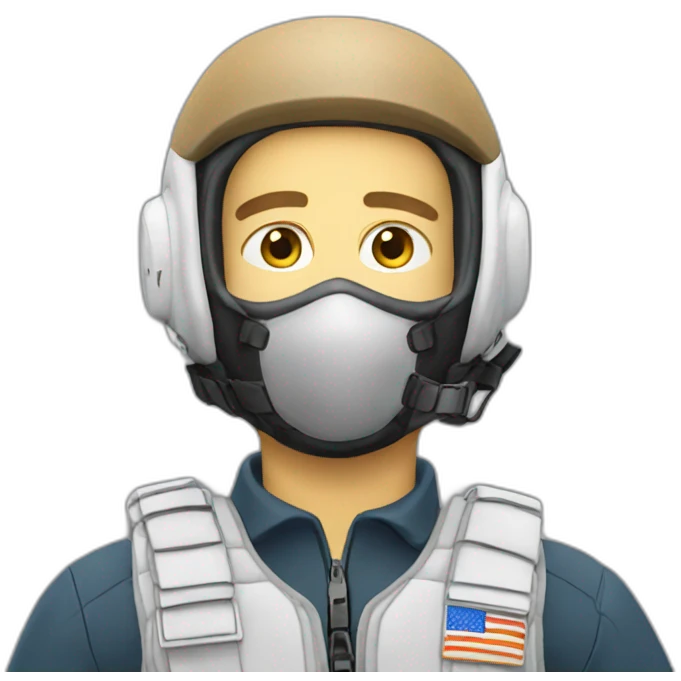 paramotor pilot emoji