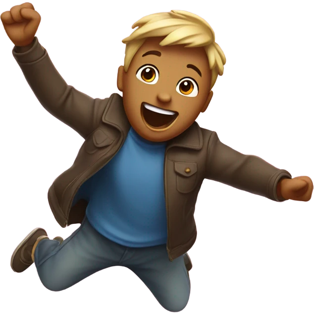 Person jumping  emoji
