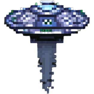 UFO flying saucer spacecraft emoji