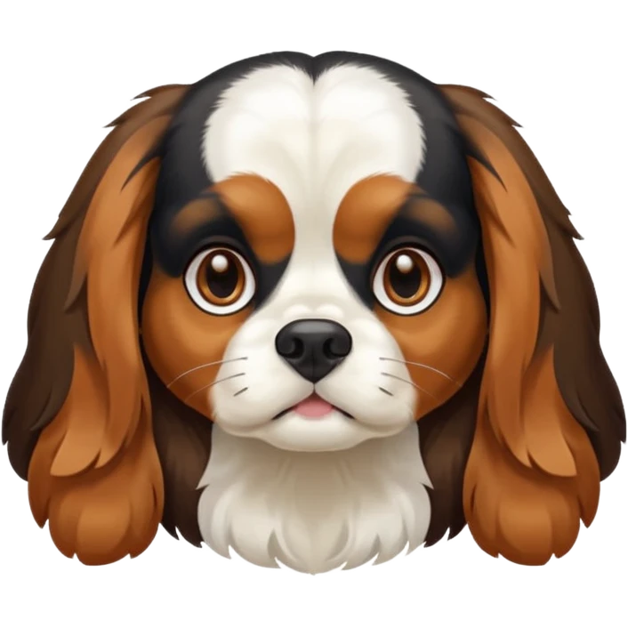 Chienne King charles emoji