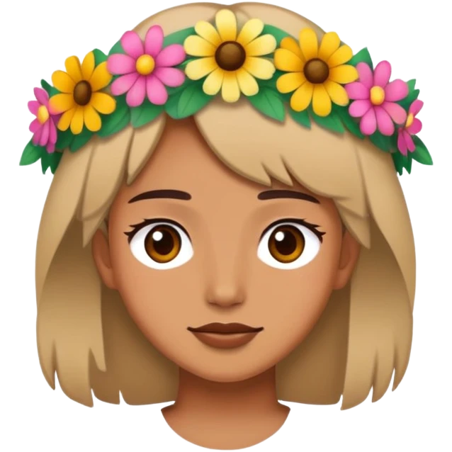 Bum with flower emoji