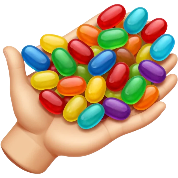 Jellybean emoji