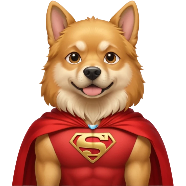 Super dog  emoji