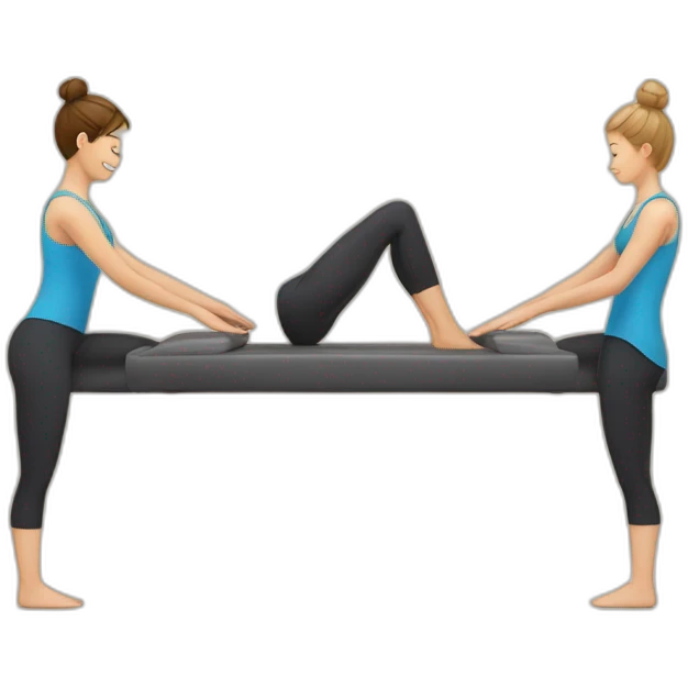 Pilates class emoji