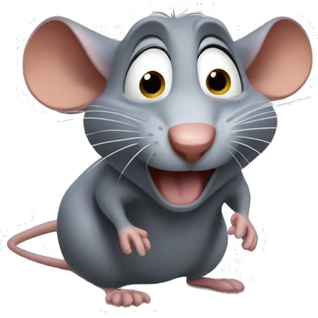 remy the rat from ratatouille emoji