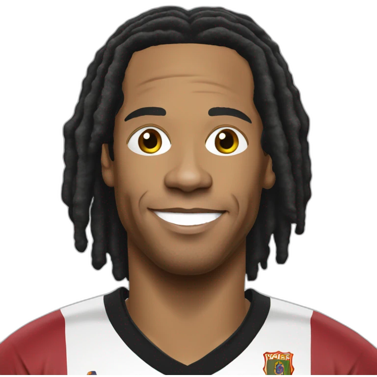 ronaldinho realistic football player emoji