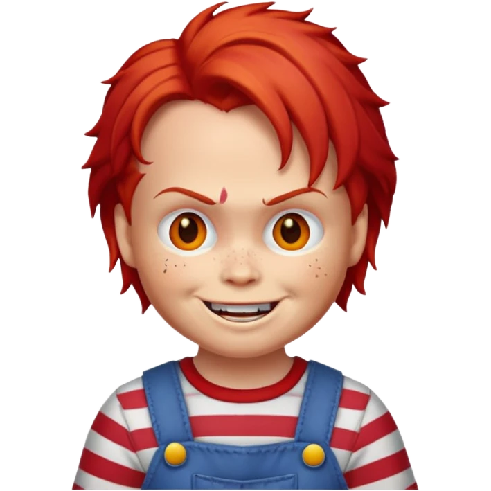 Un emojin de chuky emoji