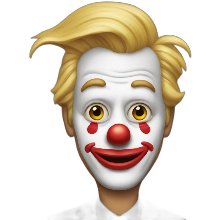 Trump-clown emoji