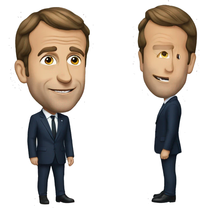 Emmanuel Macron emoji