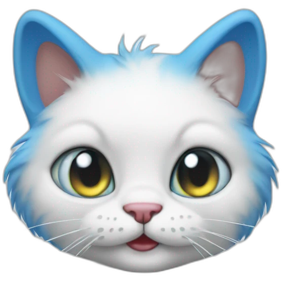Smurf cat emoji