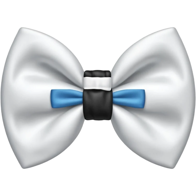 White bow tie like iPhone Emoji boetie emoji