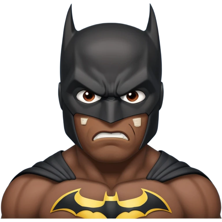 Angry batman emoji