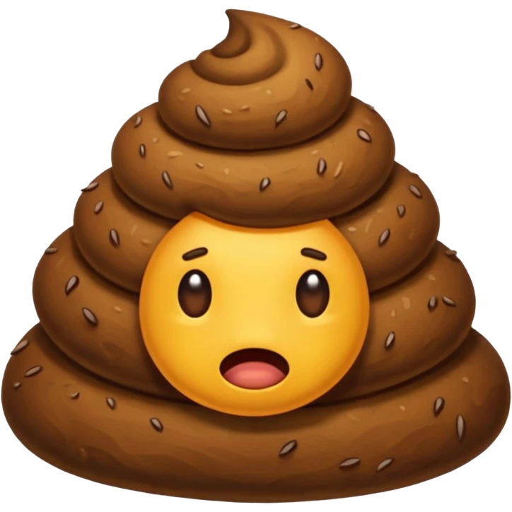 Lost my shit emoji