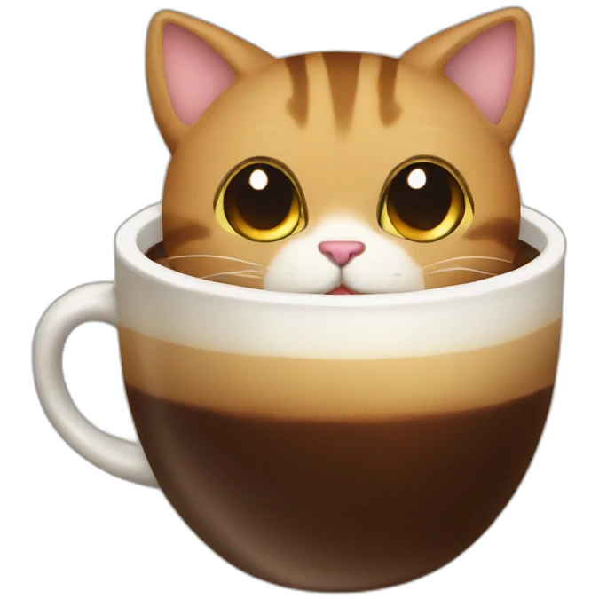 coffee cat emoji