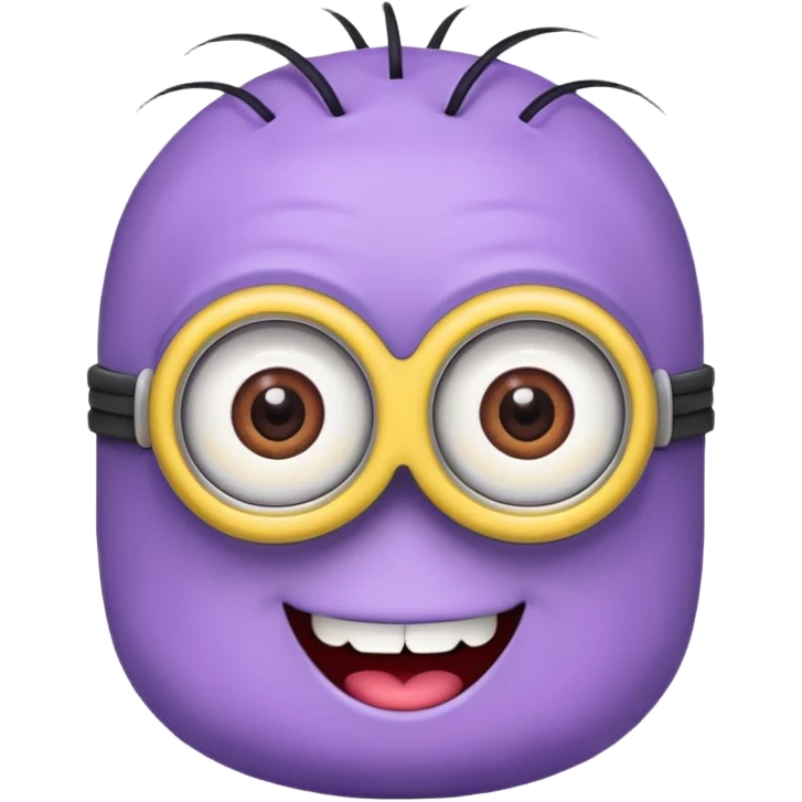 Minion violet emoji